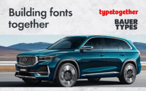 Geely corporate typeface Type Together