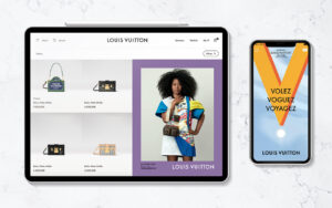 Louis Vuitton typeface Futura marca Digital identity